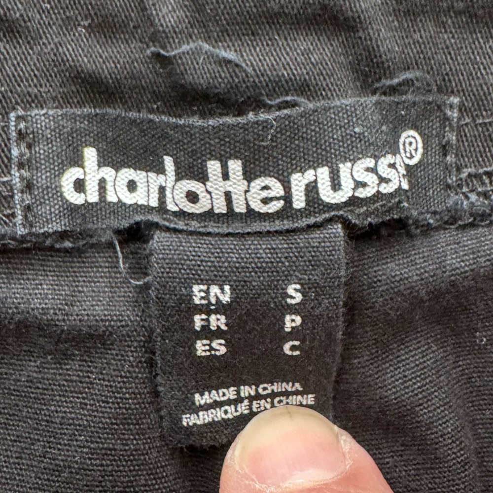 Charlotte Russe Denim look Shorts - Picture 3 of 5